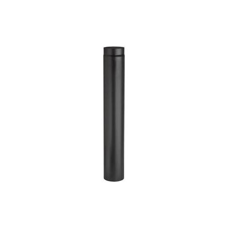 3 x TUBO PORCELLANATO D 13 X H 100CM NERO OPACO TOP