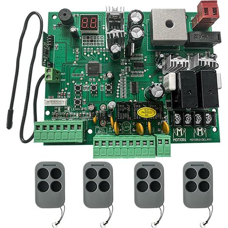 Carte de circuit imprimé 24 V CC for ouvre-porte battante automatique à double bras(1Control board 4RC) (1/5)