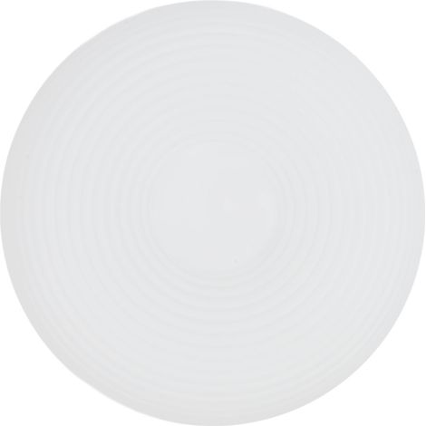 Plafonnier LED moderne intensité variable télécommande anti-éblouissement fixé plafond éco-énergie salon cantine 20 cm / 7.9 in blanc laiteux fer PE (1/5)