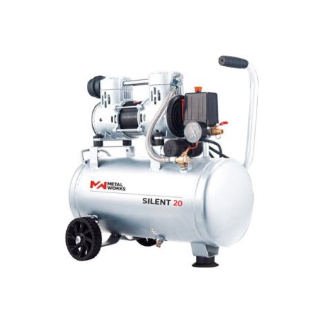 Compresor Silent 20 - Sin aceite - 18 L