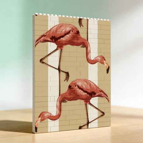 Cadre de blocs et briques de construction DIY, cadeau d’anniversaire (1/5)