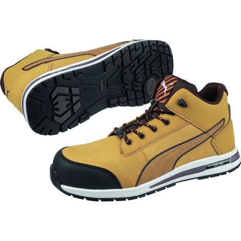 Sicherheitsstiefel Dash Wheat Mid Gr.43 braun Leder S3 HRO SRC EN20345 PUMA