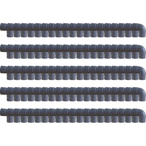 100 raccords PVC 87°30 Mâle/Femelle Ø40 - First Plast (1/5)