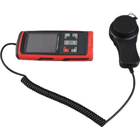 Luxmètre numérique portable haute précision pour mesurer luminosité et flux lumineux, pour maison école bureau