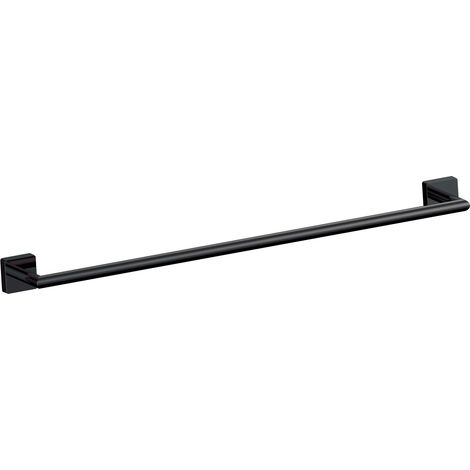 Inda - Porta asciugamani Forum Quadra nero opaco L.50 cm (1/2)