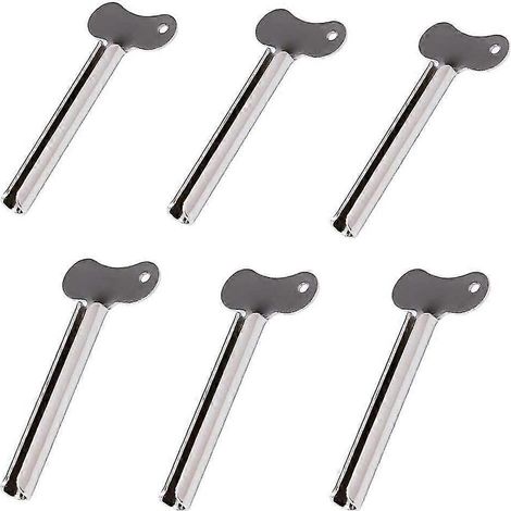 6-teiliges Tubenpressen-Set, Tubenpresse aus Metall