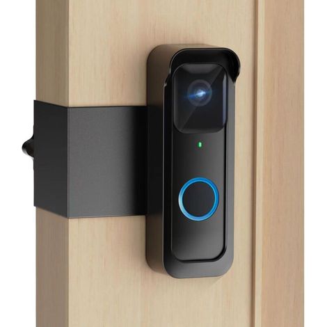 Halterung für Blink-Videotürklingel – Diebstahlsichere, bohrfreie Halterung mit blinkendem LED-Indikator und einstellbarem Neigungswinkel – Zubehör-Set für Türkameras