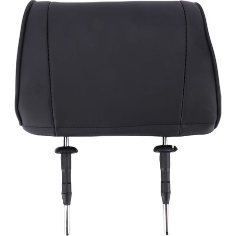 Poggiatesta per sedile auto, interasse aste 150 mm, design ergonomico, cuscino di supporto in similpelle PU e memory foam