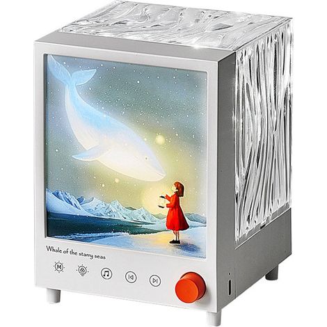 Aurora Projektorlampe, 7 Arten von weißem Rauschen, Galaxy Projektoren, Bluetooth Lautsprecher als Nachtlicht, Schlafzimmerdekoration (1/5)