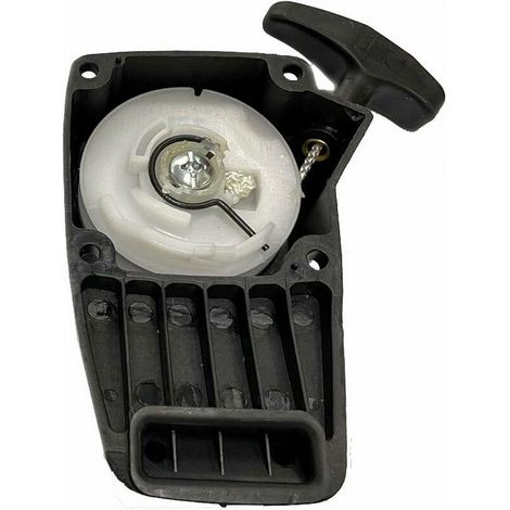 Lanceur à rappel noir compatible Makita BHX2500, EC025, Subaru Robin EH025 et BHX2500CA, pièce de rechange pour démarreur de tronçonneuse (1/2)