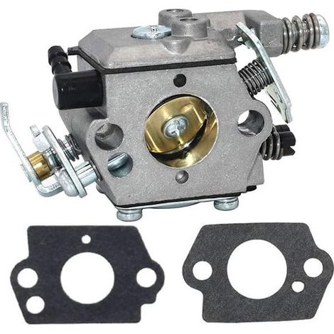 Carburador – Adecuado para Husqvarna 40 45 240EPA 240R 245R 245RX 245 240F, reemplaza 503281320 502100303 502100302 506013601 502100301 (1/4)