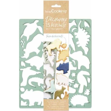Plaque découpoir multi "Animaux" - ScrapCooking (1/3)