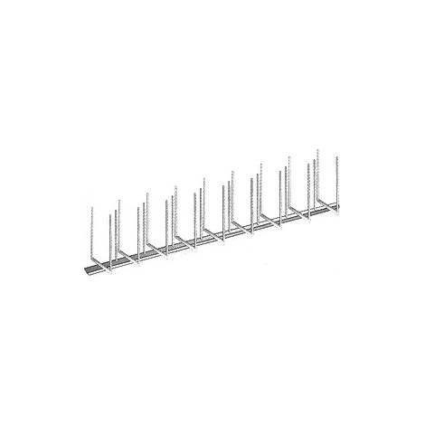 Pic protection oiseaux - plastique- 500 x 80 x 60 mm - First Plast