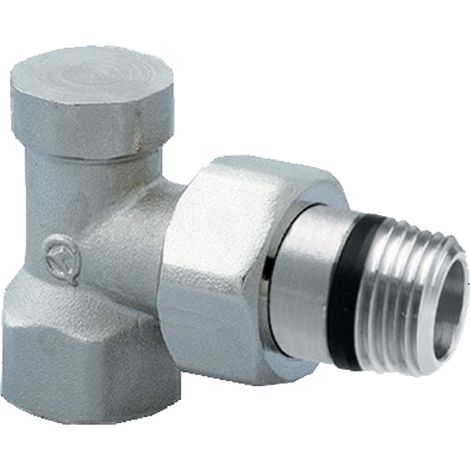 Orkli Codo de regulación escuadra níquel 3/8 pulgada