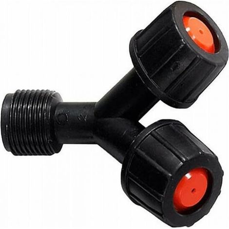 Set di 2 ugelli per tubi da giardino ad alta pressione, raccordo per tubo idropulitrice, paraspruzzi, attacco rapido (1/4)