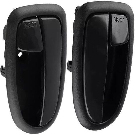 Poignée de porte intérieure noire pour BMW Matrix 2001-2010 82610-17010 82620-17010 (1/5)