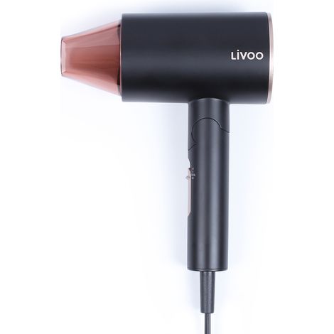 Asciugacapelli ionico 1600w nero / rosa - DOS173 - Livoo