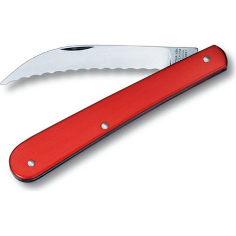 Navaja plegable Victorinox Alox rojo, compacto y versátil, ideal para cocina y uso diario, hoja de acero inoxidable 2-1/2", resistente al óxido y portátil.