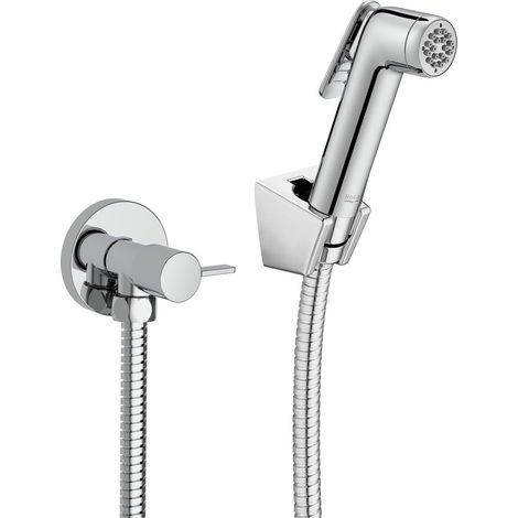Kit de ducha de 1 salida para bidé con llave de paso BE FRESH - ROCA (1/2)