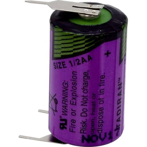 Tadiran Batteries SL 350 PT Spezial-Batterie 1/2 AA U-Lötpins Lithium 3.6 V 1200 mAh 1 St.