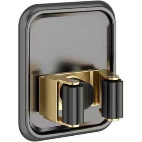 Lot de 4 supports muraux pour balais et serpillères en acier inoxydable 304, autocollants, adaptés à la salle de bain, à la b (1/4)