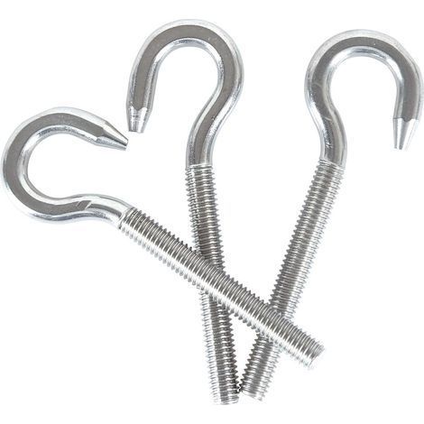 Vis à anneau en acier inoxydable M10 304 avec vis à tête ronde crochet à vis à tête ronde (1/5)