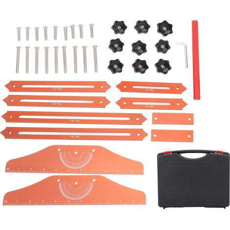 Stair Tread Template Tool Stair Treads Gauge Template Tool for Accurately Measuring Angle Length