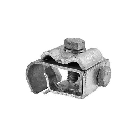 Abrazadera de canalón Dehn 339050 acero zinc resistente corrosión