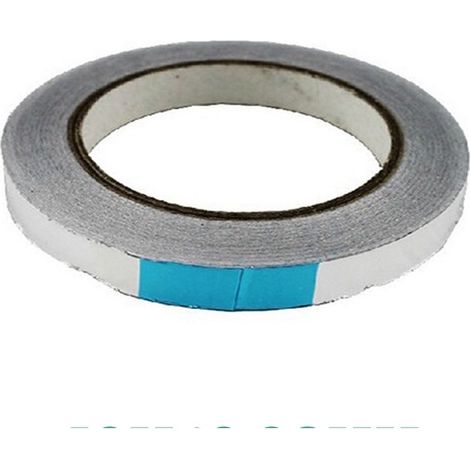 Cinta adhesiva Aluminio 10mm (50 metros) (1/2)