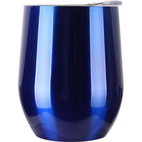 1 Verre à vin, Acier inoxydable, Sans condensation, Pour paille, Voyage, Plage, Camping (1/5)