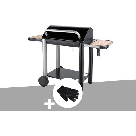 Barbecue charbon Vulcano 3000 + Gant de protection - Somagic (1/2)