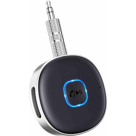 Car Bluetooth Receiver, Bluetooth 5.3 Jack Adapter, Bluetooth Receiver for Hands-Free Calling, Dual Connection (1/5)