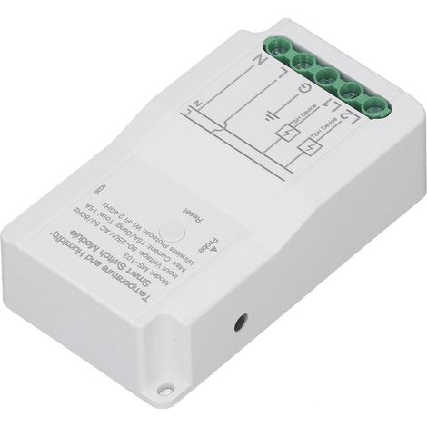 Module de commutation intelligent température/humidité, minuterie, télécommande, contrôleur intelligent, sonde, 90-250 V (1/5)