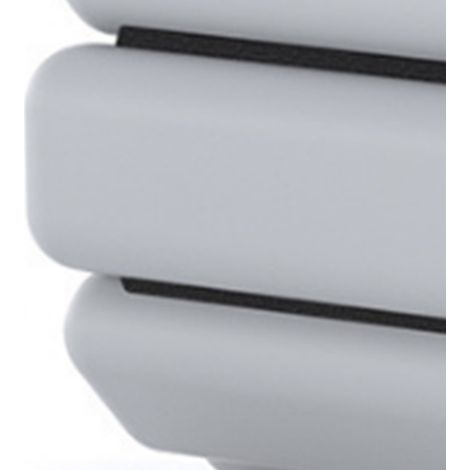 Bracelet lesté en silicone pour poignet et cheville, idéal pour le fitness, la natation et le yoga. Convient aux hommes et aux femmes. Poids : 900 g (environ). Gris. (1/5)