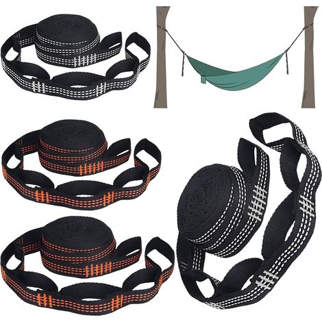 Filiyano-Solution de camping portable, système de suspension extérieur polyvalent, sangles de hamac robustes pour une installation facile, matériau (1/5)