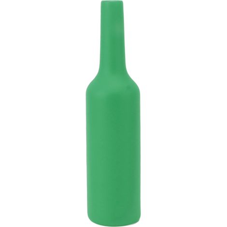 Unzerbrechliche Silikon-Übungsflasche für Barkeeper, stoßfest, ideal für Mixologie-Übungen und -Auftritte, grüne Farbe. (1/5)