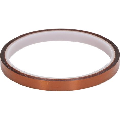 10er-Set Isolierklebeband in Teefarbe, hervorragende Klebkraft, Hochtemperatur-Klebeband-Set, 500 g, 12 mm (1/5)