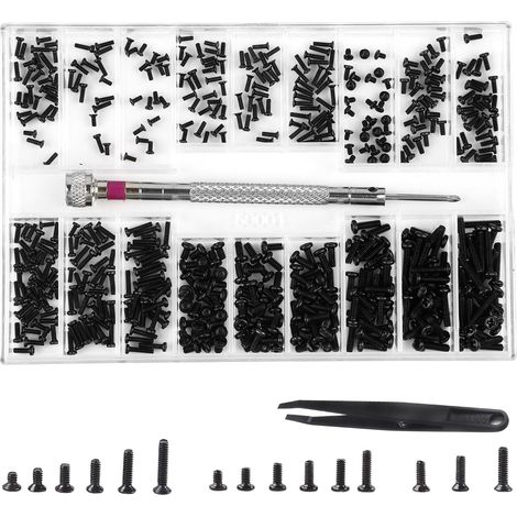 Lot de 500 petites vis M1.2 M1.4 M2 (1/5)