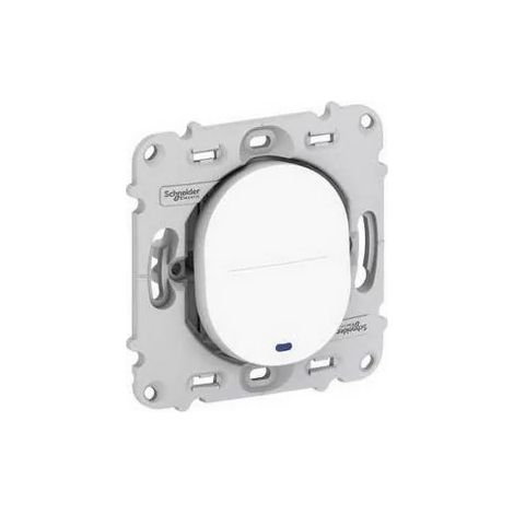 Schneider Ovalis S261263 – Hin und her 10A Bright + Anzeigelampe ohne Platte