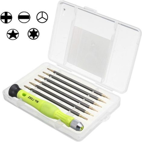 7-in-1-Handschrauber-Set – Professionelles Reparaturwerkzeug-Set aus Chrom-Vanadium-Legierungsstahl (1/4)