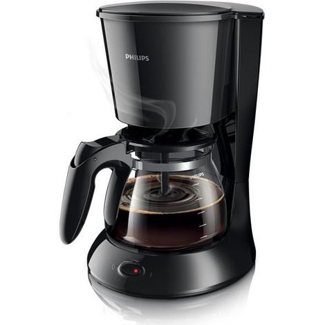 Philips – Cafetière filtre 1.2L 1000W – Buse mélangeur d'arômes – Système anti-goutte – Arrêt automatique après 30 min