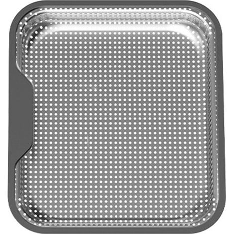 Filtro per lavello in acciaio inox con maglia quadrata