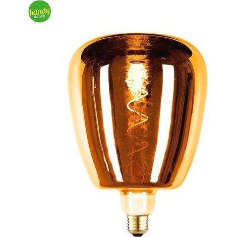 Lampada Pumpkin spiral Prismalux E27 4W 1800K oro 100 lumen (1/3)