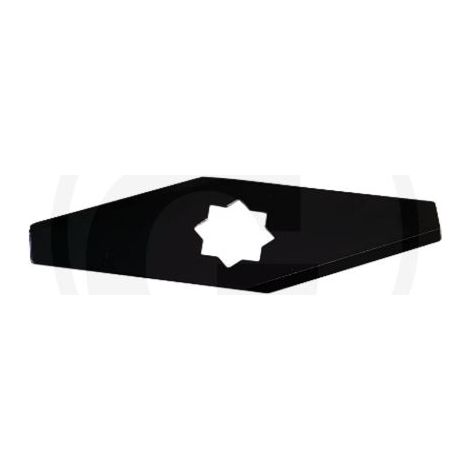Lama triangolare per biotrituratore compatibile VIKING 13271748 6001 702 0400