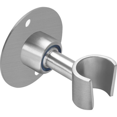 Support de Douche en Acier Inoxydable Réglable 360 Degrés Fixation Murale Salle de Bains (1/4)