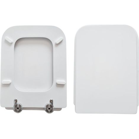 Copriwater Hatria Bianca compatibile in poliestere bianco