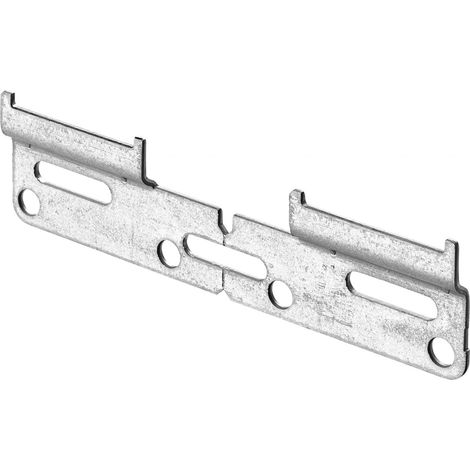Hettich Schrankaufhängeschiene 130 x 35 mm verzinkt 130 x 35 mm Möbelbeschläge