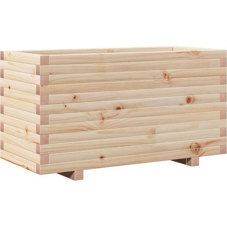 Maison Exclusive - Fioriera da Giardino 90x40x49,5 cm in Legno Massello di Pino