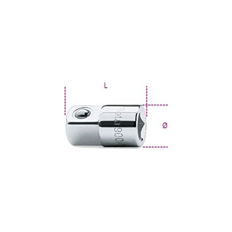 BETA 900/16 AUMENTATORE BUSSOLE DA 1/4" A 3/8" BUSSOLA CRICCHETTO
