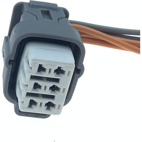 DJ7069-2.2-21 Subaru Hochdruck-Kraftstoffpumpen-Kabelbaumstecker 6-polig mit 6P-Anschlussklemme. (1/4)